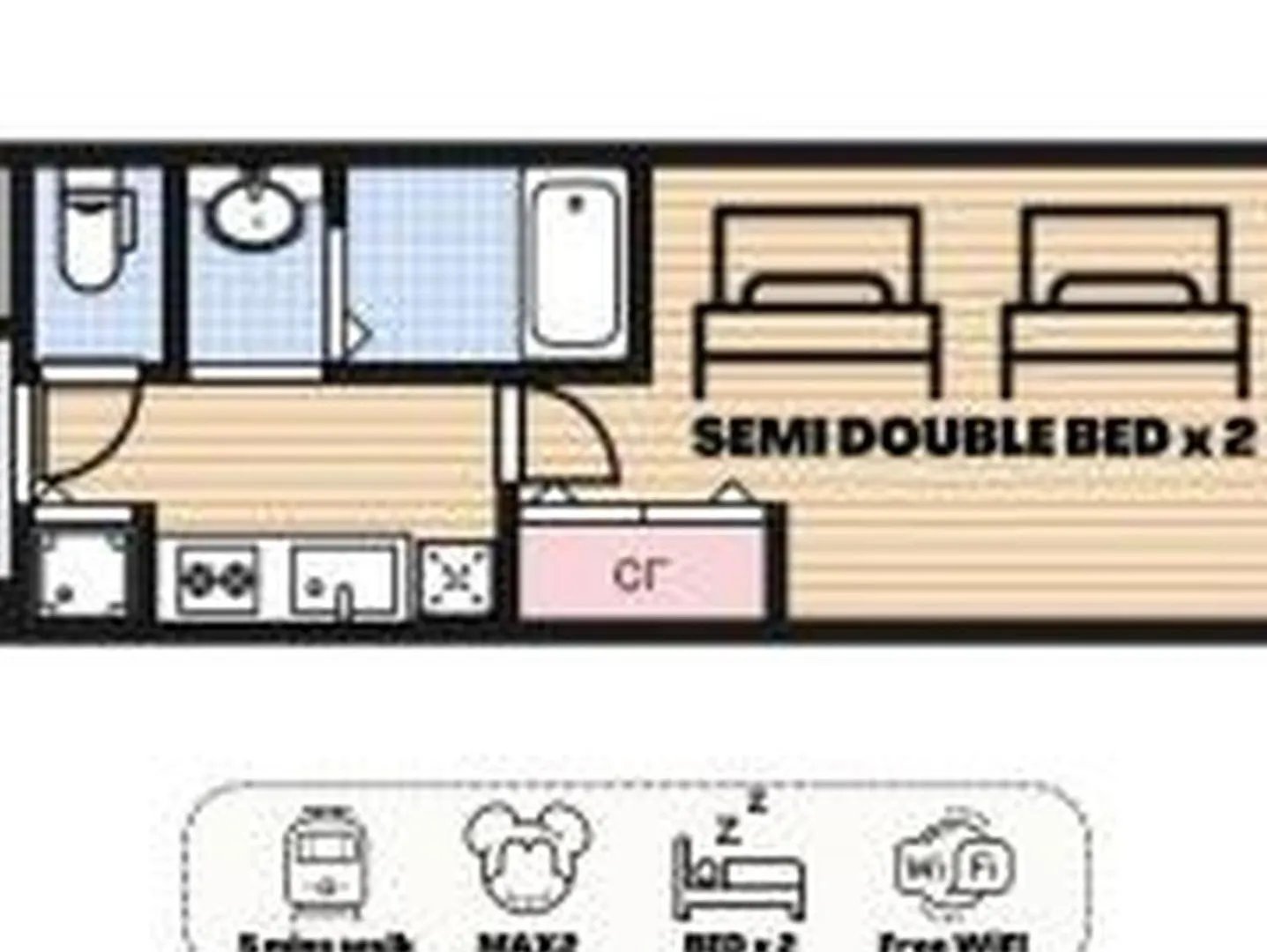 Apartmán Yuki 403 Ósaka